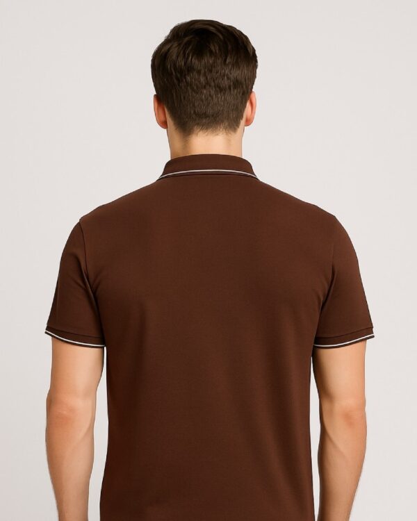 Classic Polo - Maroon - Image 2