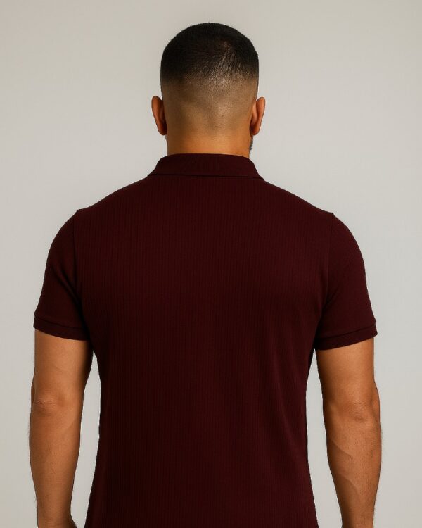 Summer Polo Collection - Dark Maroon - Image 2