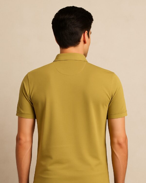 Classic Polo-Mustard Beige - Image 2