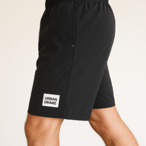 Urban Drake Men’s Dark Grey Casual Shorts