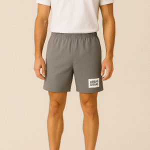 Urban Drake Men’s Grey Casual Shorts