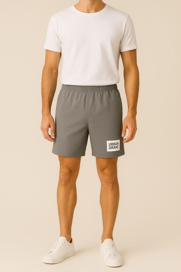 Urban Drake Men’s Grey Casual Shorts